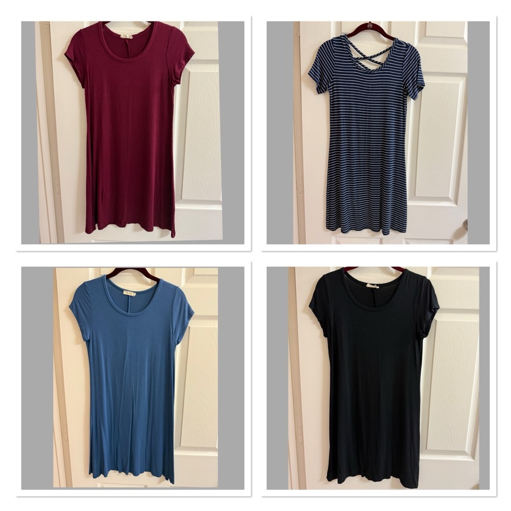 Olivia Rae Short Sleeve T-shirt Dress